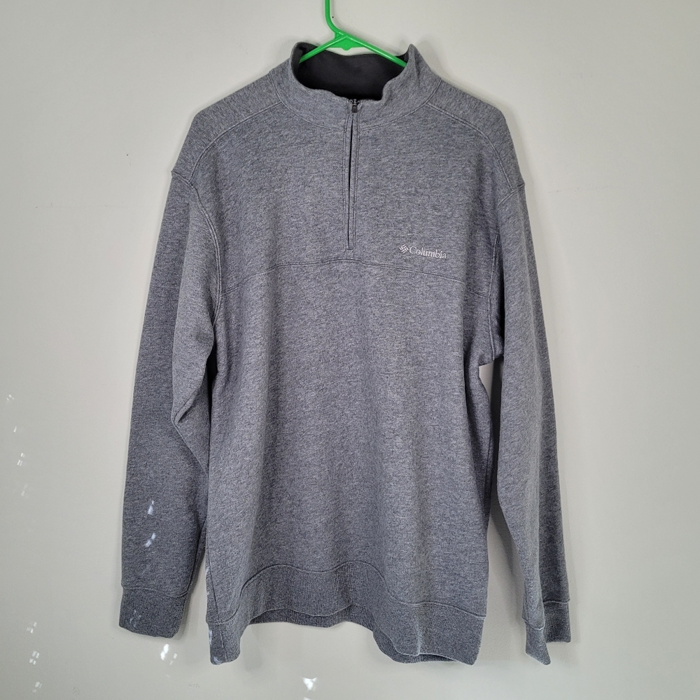 Columbia Fleece Long Sleeve 1/4 Zipper Men's Large